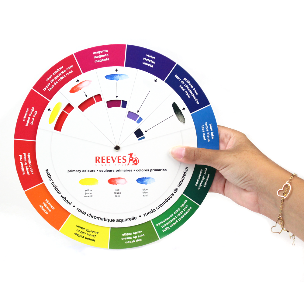 Circulo Cromático Aquarela Reeves 23cm